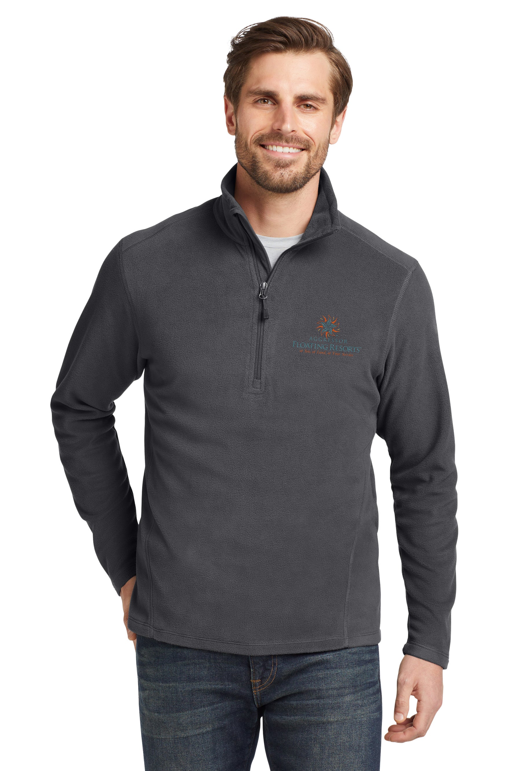Eddie Bauer®1/2-Zip Microfleece Jacket