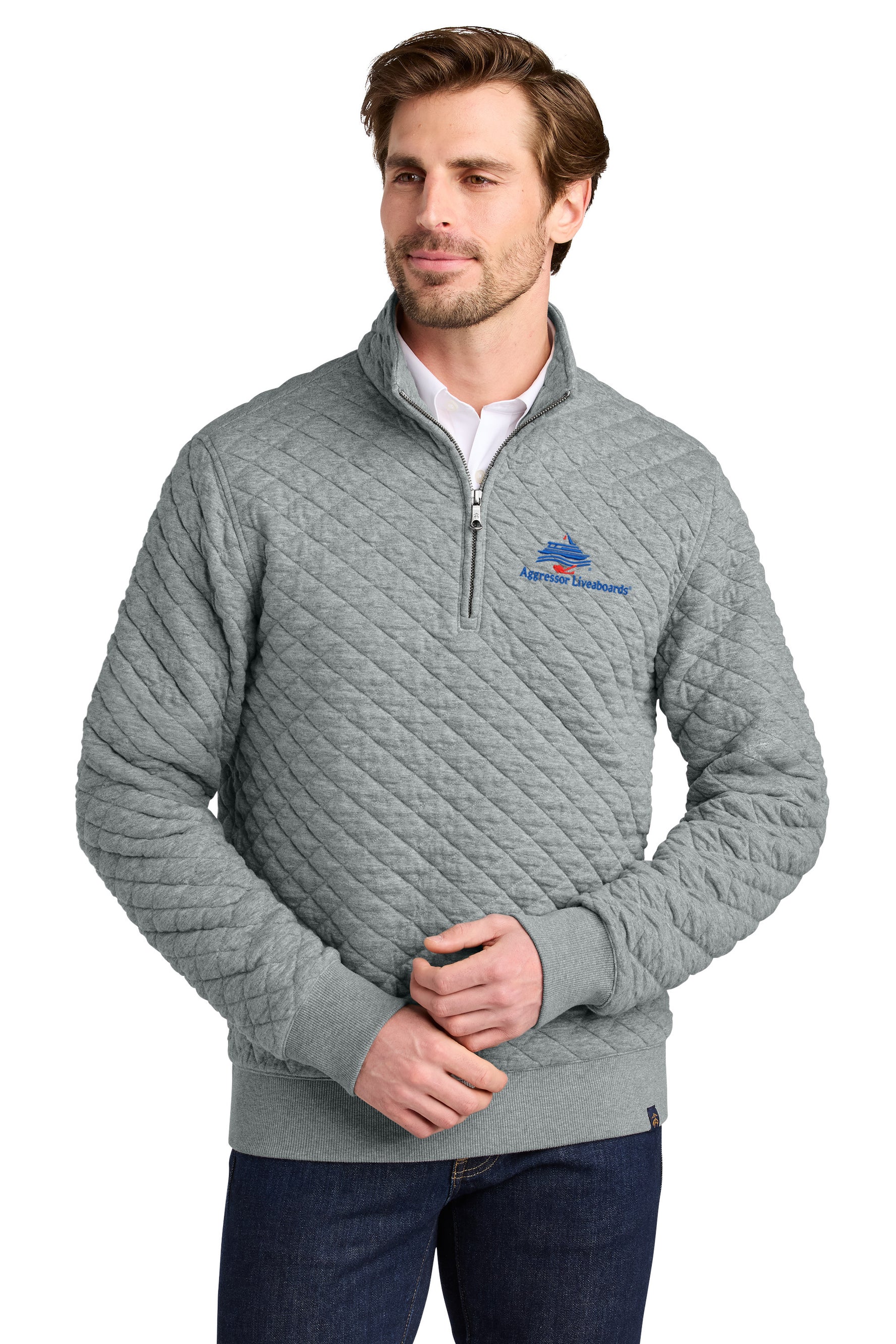 Brooks Brothers® Diamond Quilt 1/4-Zip