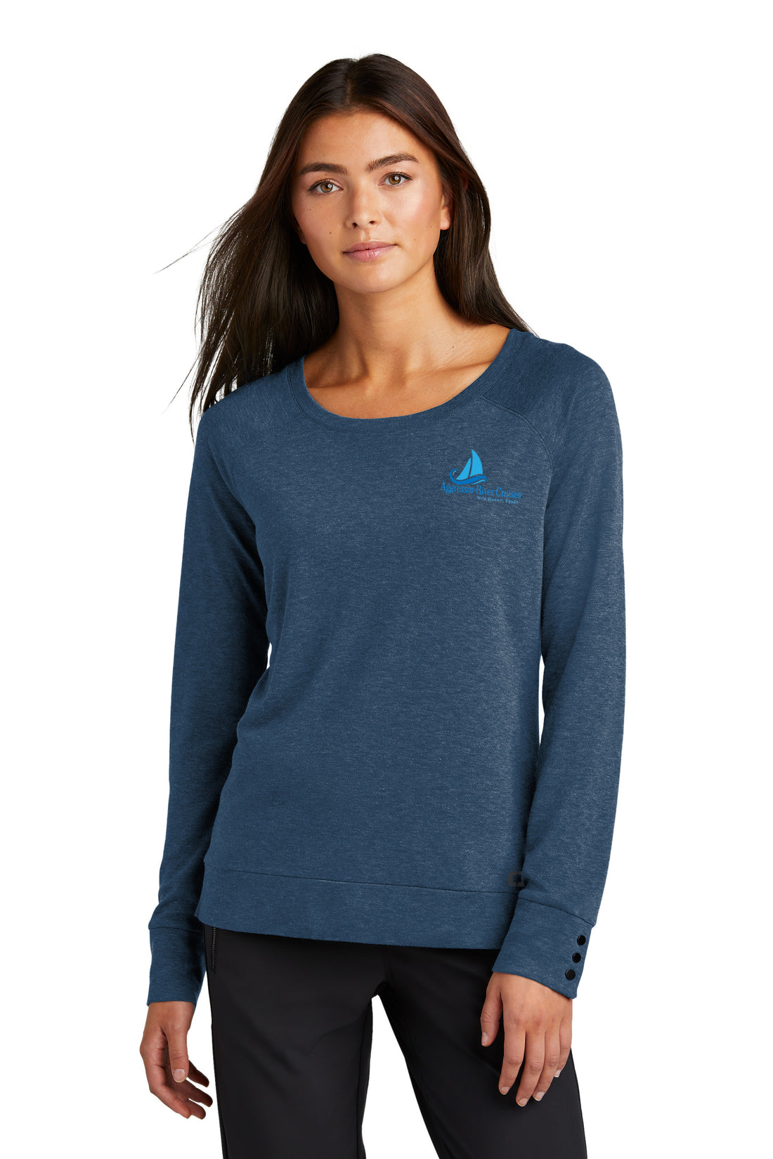 OGIO® Women's Command Long Sleeve Scoop Neck
