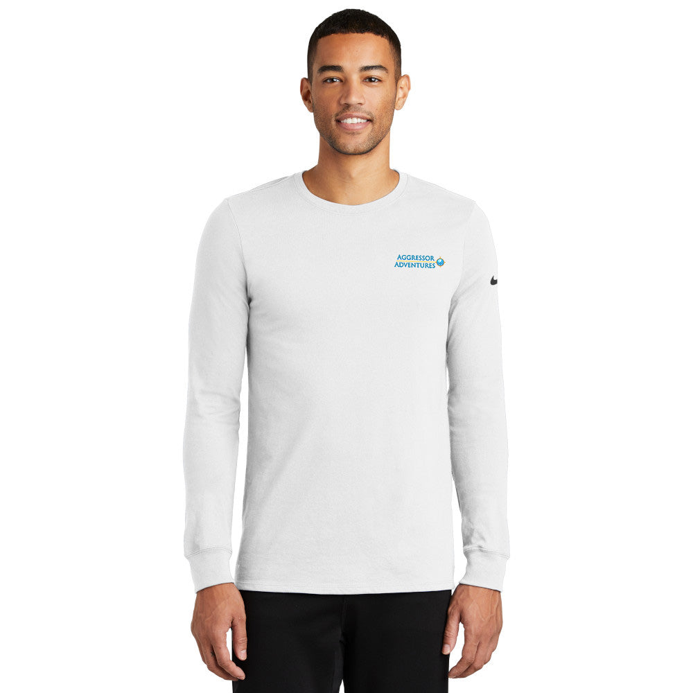 Nike Dri-FIT Cotton/Poly Long Sleeve Tee