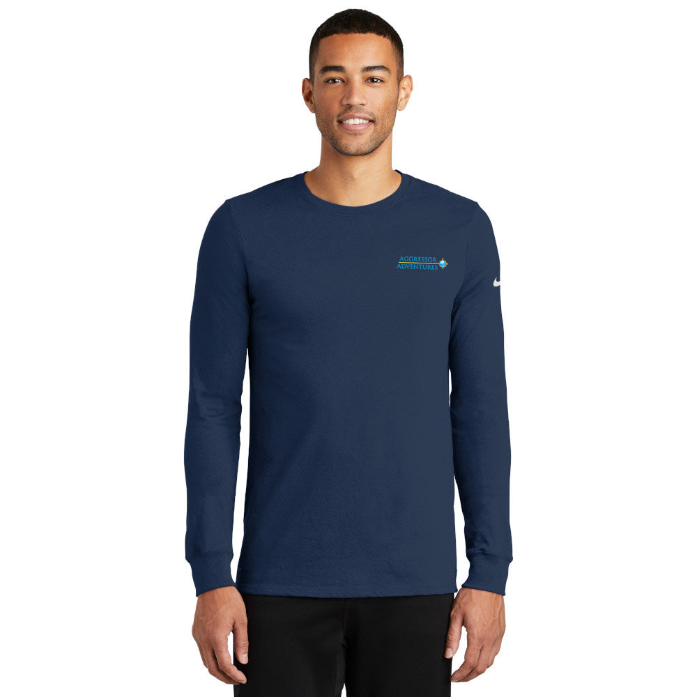 Nike Dri-FIT Cotton/Poly Long Sleeve Tee