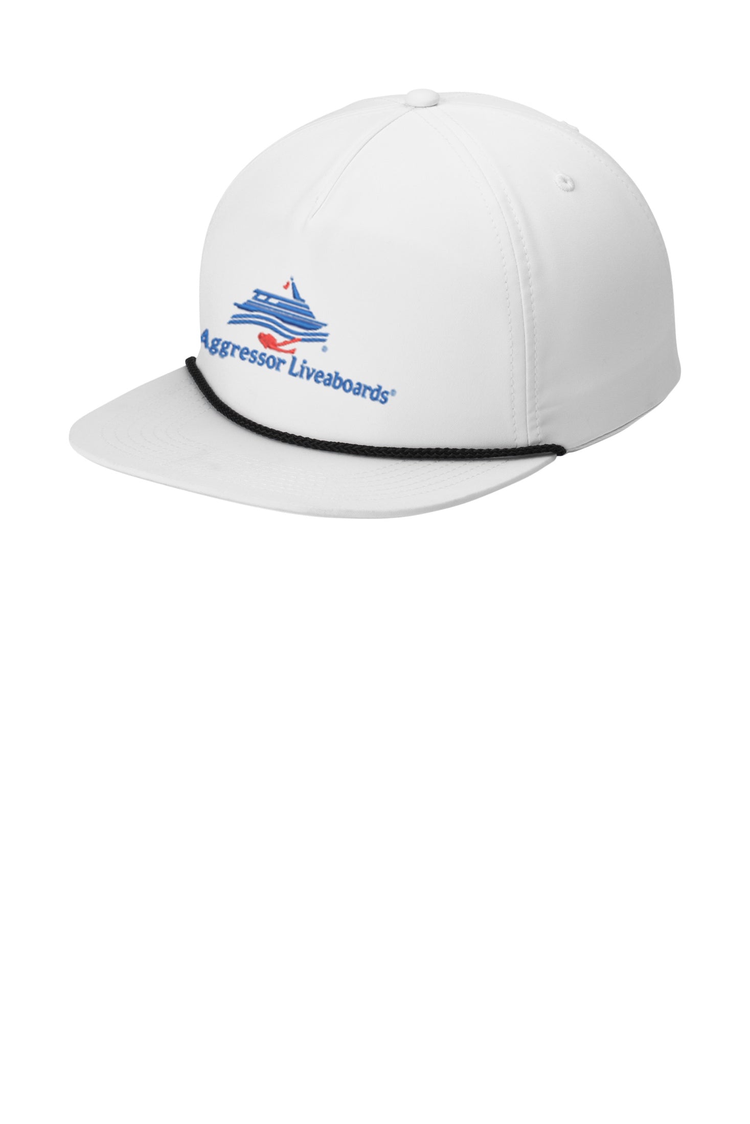 Port Authority® 5-Panel Poly Rope Cap