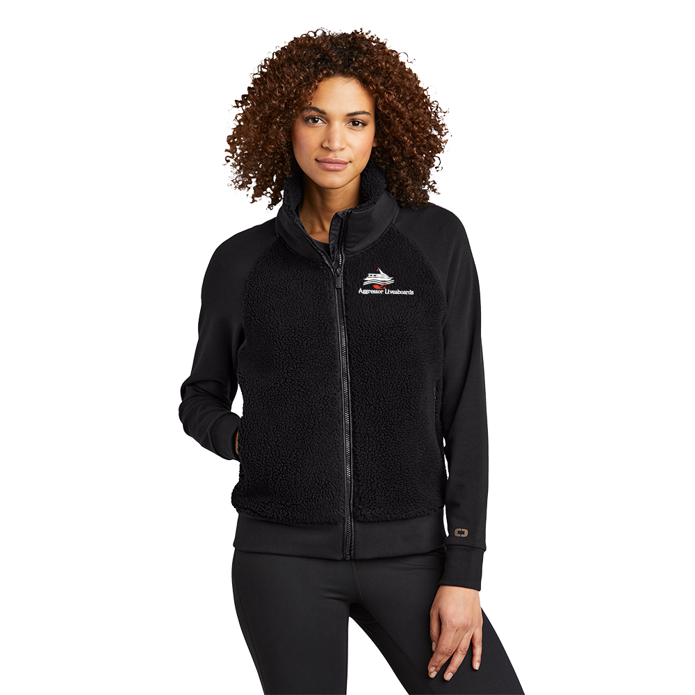 OGIO® Ladies Luuma Sherpa Full-Zip