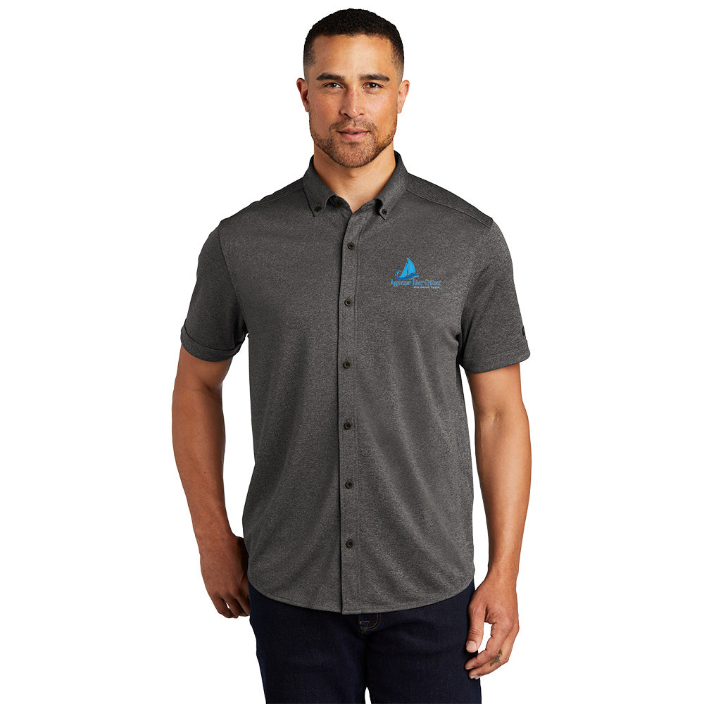 OGIO® Gravitate Full-Button Polo