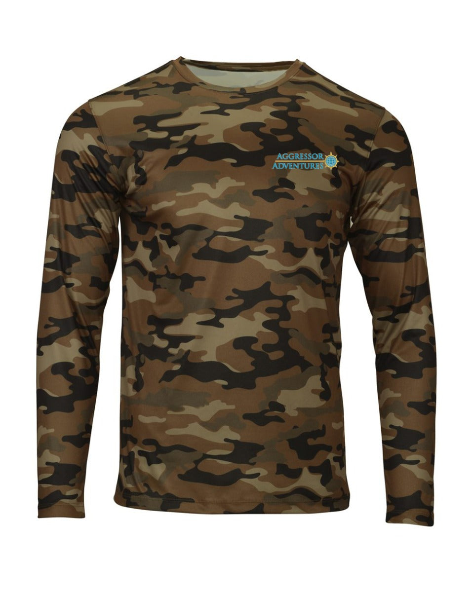 Paragon - Woodland Performance Long Sleeve T-Shirt