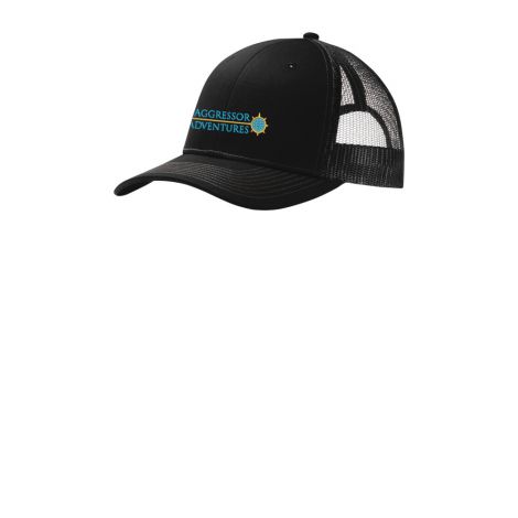 Aggressor Trucker Hat-black