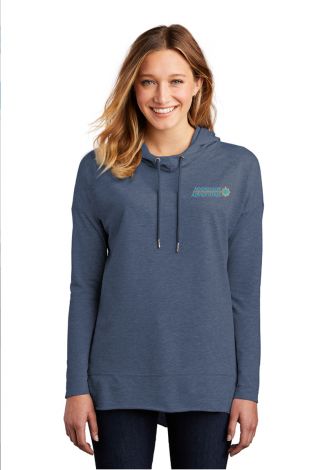 Women’s Featherweight French Terry ™ Hoodie-Washed Indigo-Small