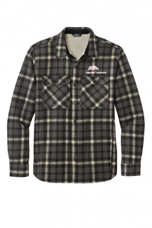 Eddie Bauer® Woodland Shirt Jacket-Grey Steel/Bone-X-Small